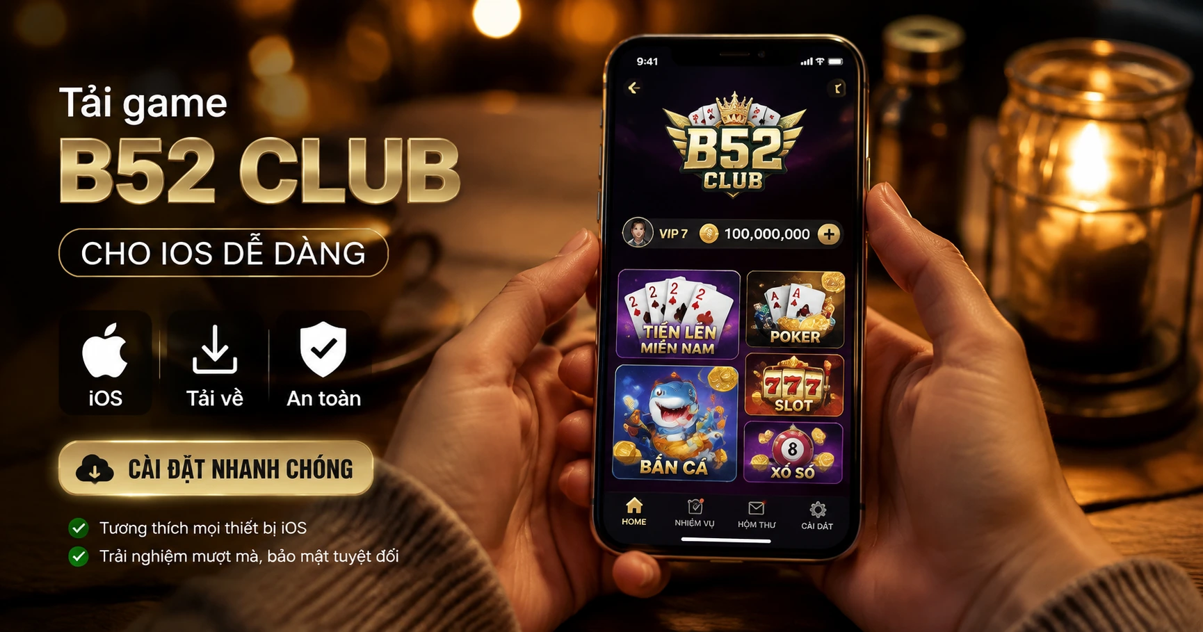 Hướng Dẫn Chi Tiết link tải game bài b52 club ios và các bước cài đặt - image 3